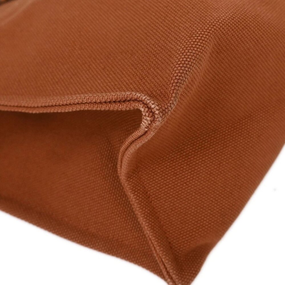 Hermes Brown Canvas Etriviere Elan Tote Bag AR□O 115691 - Picture 3 of 10
